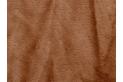 Kabátovky - hnědá umělá kožešina liso