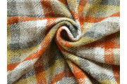 Kabátovky - kabátový krul 3031 oranžová kostka