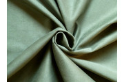 Kostýmovky - olivově zelený elastický semiš 2466