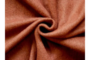 kabátovka 3102 vařená vlna v terakotové barvě