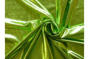 společenská látka metalic signálně zelená