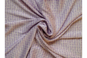 Hedvábí - hedvábná šatovka 3096 s kamínky v barvě lila