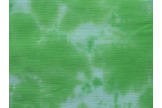 zelený mušelín 6002 batikovaný vzor
