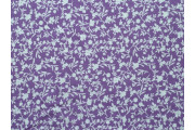 fialová viskózová šatovka 3127 s kvítky