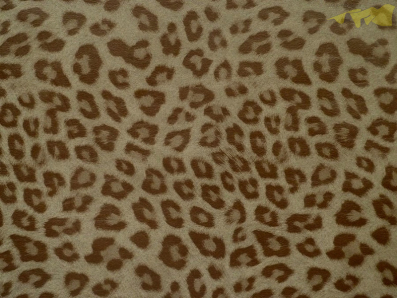 lahvově zelená koženka 3225 vzor leopard
