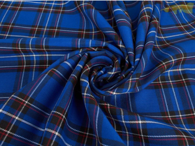 kostýmovka 100 modrá kostka