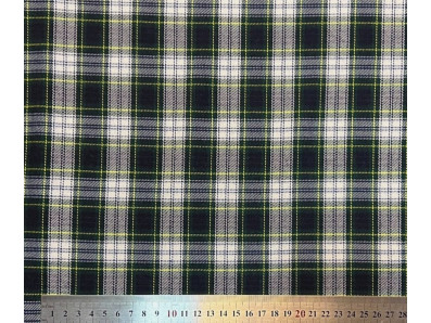 kostýmovka černo zelená kostka