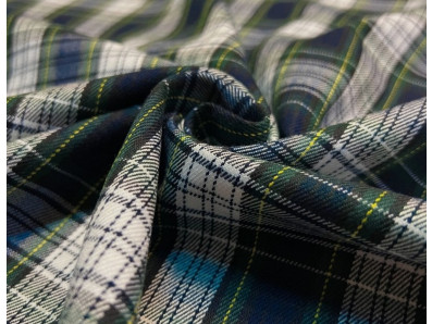 kostýmovka černo zelená kostka