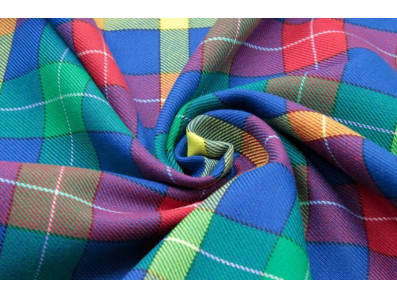 kostýmovka 200 modrá kostka