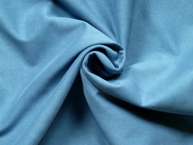 modrý elastický semiš 2466