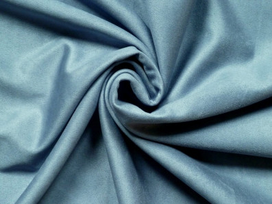 elastický semiš 2466 v barvě holubí modrá