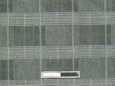 šedý kostkovaný úplet 3306