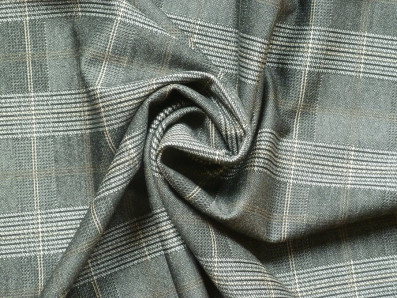 šedý kostkovaný úplet 3306