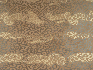 měděný elastický semiš 3326 zvířecí vzor