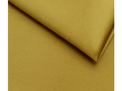 žlutá okrová sametová potahová látka Petronila
