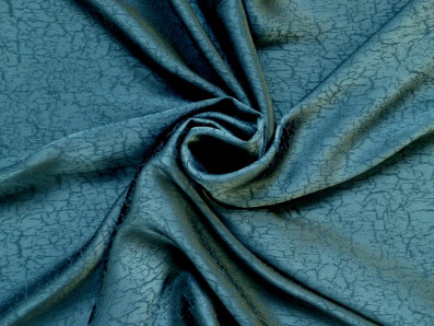 petrolejové hedvábí 3309 krakelovaná textura