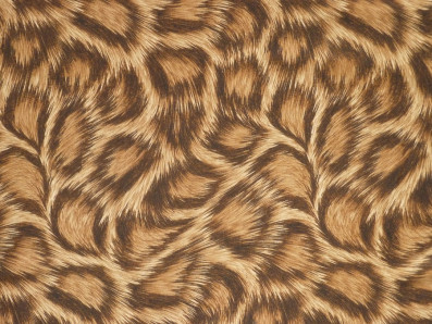 hedvábná šatovka 3328 zvířecí vzor