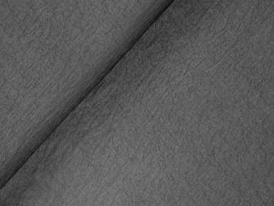 krešované hedvábí 3331 v černé barvě