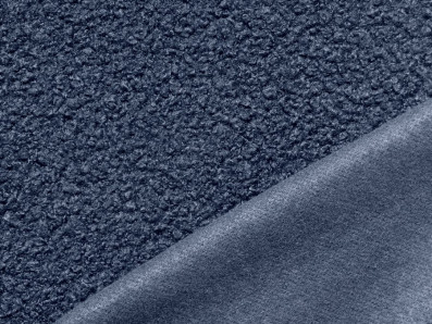 tmavě modrý krul curly