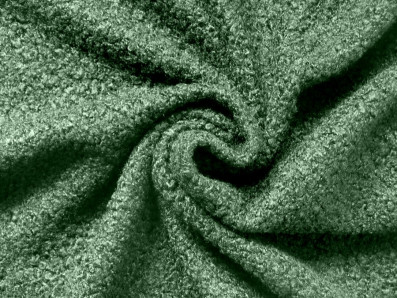 tmavě zelený krul curly