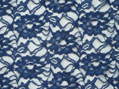 tmavě modrá elastická krajka 1993