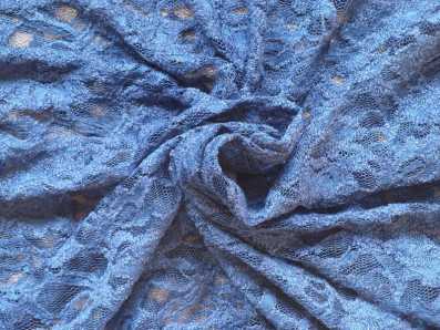 tmavě modrá elastická krajka 1993