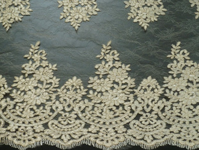 elastická krajka 2188 písková