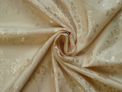 žakárová podšívka poly  1035 krémová