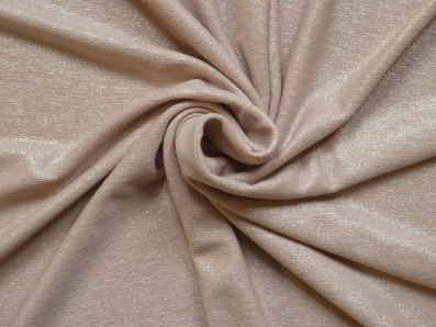 pudrový úplet Shiny s metalickým efektem