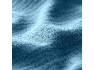 modrošedý mušelín š. 280cm