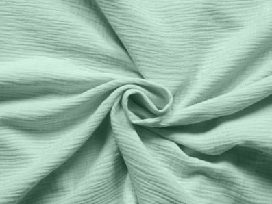 mušelín bledě zelený