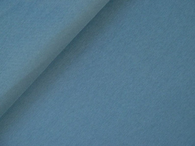 bavlněný úplet 3344 v barvě holubí modř