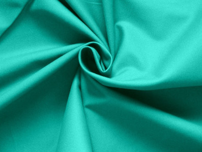 tyrkysová bavlněná kostýmovka 2095