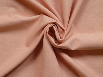 lososová lněná šatovka 3423