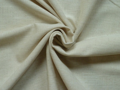 lněná šatovka 3423 v krémové barvě