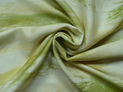 limetkově zelená šatovka 3413 tahy štětcem