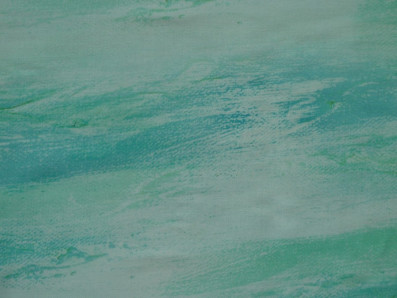 tyrkysová zelená šatovka 3413 tahy štětcem