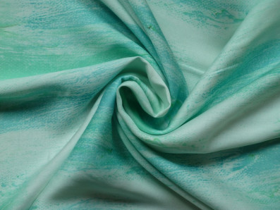 tyrkysová zelená šatovka 3413 tahy štětcem