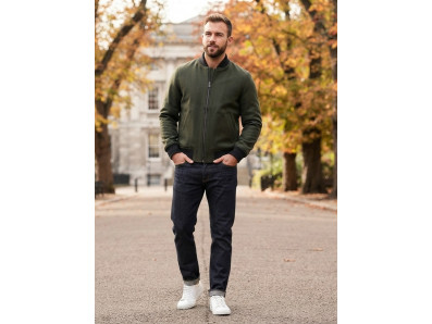 lahvově zelená látka 3305 na sportovní oděvy