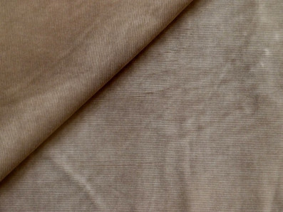 hnědý elastický manšestr 3353
